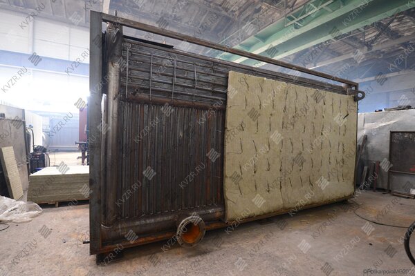 Дизельный котел 1.1 МВт изготовление