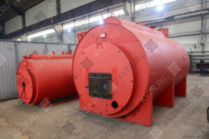 Котлы жаротрубные стальные пароводогрейные